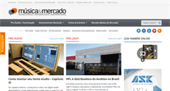 Desktop Screenshot of musicaemercado.org
